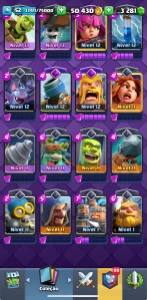 Conta Clash Royale