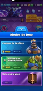 Conta Clash Royale