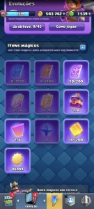 Conta Clash Royale Antiga
