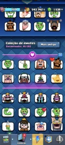Conta Clash Royale Antiga