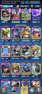 Conta Clash Royale Antiga