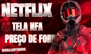 NETFLIX 4K TELA NFA, PREÇO DE FORN!! - Assinaturas e Premium