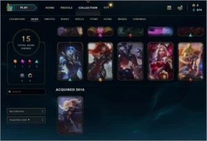 Conta LOL "iniciante" Gold 4 - League of Legends