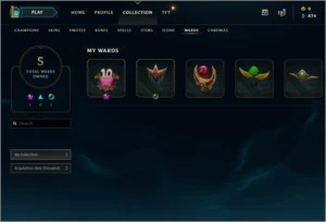 Conta LOL "iniciante" Gold 4 - League of Legends