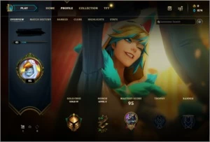 Conta LOL "iniciante" Gold 4 - League of Legends