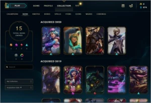 Conta LOL "iniciante" Gold 4 - League of Legends