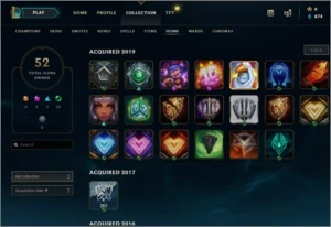 Conta LOL "iniciante" Gold 4 - League of Legends