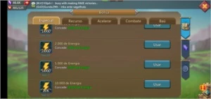240M 6.7M de tropas mistas - Lords Mobile