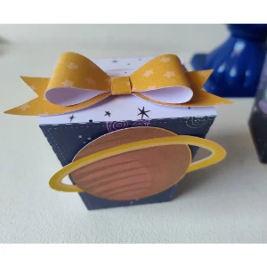 Kit Caixinhas Astronauta Personalizadas - Artesanato e Personalizados