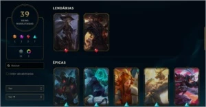 Contas Gold/Prata Com email. - League of Legends LOL