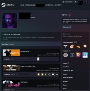 Conta Antiga Cs2 Prime Com 4 Medalhas E 200Hrs + Premier - Counter Strike