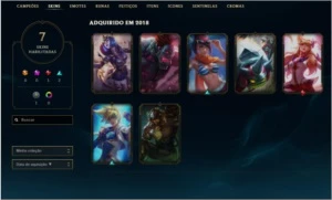 Conta lol Gold 4 solo duo - League of Legends