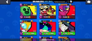 Conta brawl stars com 171 gemas 2 lendários ótima pra começa