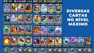 Conta Clash Royale Nível 50 com Fênix + Monge + Brinde