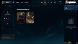 Conta diamond 3 smurf - League of Legends LOL