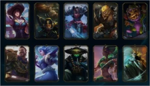 CONTA LEAGUE OF LEGENDS 53 SKINS LOL