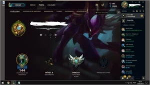 CONTA LEAGUE OF LEGENDS JANNA VITORIOSA LOL