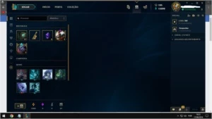 CONTA LEAGUE OF LEGENDS JANNA VITORIOSA LOL