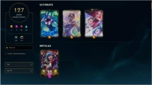 Conta LoL 127 Skins / LoL Account - League of Legends