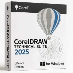 CorelDRAW Technical Suite 2025 - Vitalício - Windows 1PC - Softwares e Licenças