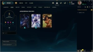 Conta gold 4 70% Winrate - League of Legends LOL