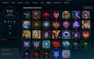 CONTA LOL | TODOS CAMPEÕES | +120 SKINS | SKINN RARA URFWICK - League of Legends