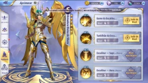 Conta Saint Seiya A139 - LV.51 Server recente S/vinculo - Saint Seiya Awakening SSA