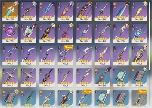 Genshin Impact AR 55 Baal Ganyu Childe