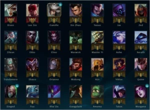 Conta LoL (Prata 2) (7 skins) (37 campeões) - League of Legends