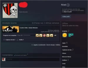 Conta Steam, 6 jogos, CSGO prime, Águia 2 - Counter Strike