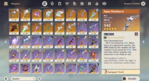 16 chars T5 + 13 armas T5, todos os arcontes e etc... - Genshin Impact