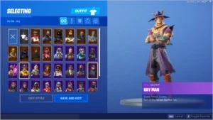 Conta Fortnite com Jhon Wick, Elite Agent e etc + 750 vbucks
