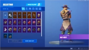 Conta Fortnite com Jhon Wick, Elite Agent e etc + 750 vbucks