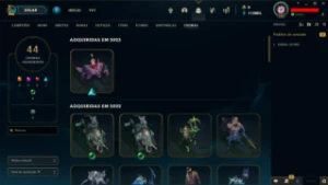 Conta League Of Legends de 2012 LOL