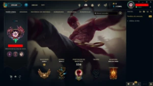 Conta League Of Legends de 2012 LOL