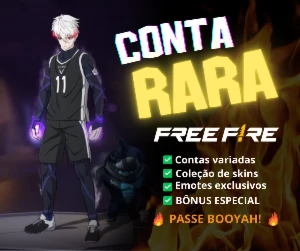 Conta Raríssima Free Fire
