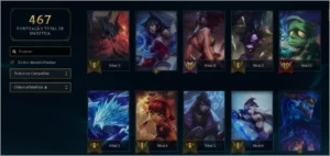|CONTA LEAGUE OF LEGENDS| GOLD IV - 149 Skins - 131 Campeões