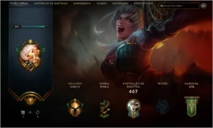 |CONTA LEAGUE OF LEGENDS| GOLD IV - 149 Skins - 131 Campeões LOL