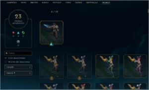 |CONTA LEAGUE OF LEGENDS| GOLD IV - 149 Skins - 131 Campeões LOL