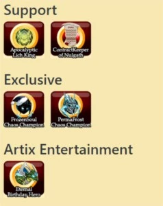 Conta AQW - Darkside e Vindicator - LVL 53 - Adventure Quest World