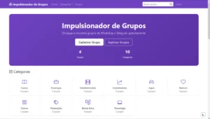 🚀 Impulsionador de Grupos — Wht e Tlg