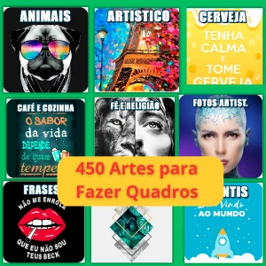 Super Pack De Imagens Para Quadros Decorativo - Outros