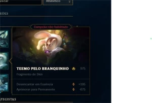 CONTA DE LEAGUE OF LEGENDS - PLATINA COM SKINS LENDÁRIA ✨🔥 LOL