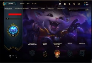 CONTA LEAGUE OF LEGENDS LEVEL 43 UNRANKED LOL