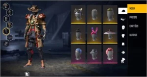 CONTA FREE FIRE MESTRE- GEMADA COM MAIS DE 60 SKINS