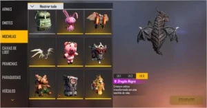 CONTA FREE FIRE MESTRE- GEMADA COM MAIS DE 60 SKINS