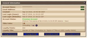 RP 302 belobra - Tibia