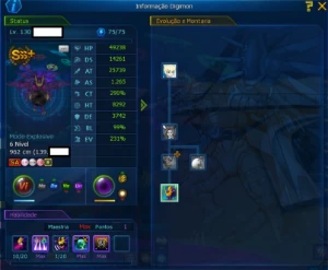 AOA + Luce Shin Alphamon LA - Digimon Masters Online DMO