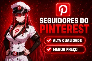[O Mais Barato] Pinterest Seguidores - Redes Sociais
