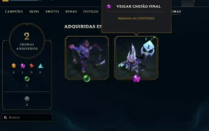 Conta League of Legends Full Acesso - 85 Champs e 44 Skins LOL